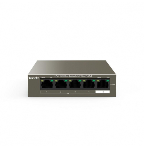 Switch Tenda TEF1105P-4-38W 5-port FastEthernet Switch 10/100Mbps 4 X PoE