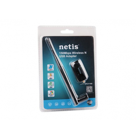 Karta sieciowa  Netis Bezprzewodowa USB MINI WIFI WLAN N 150 MBIT/S  1x antena