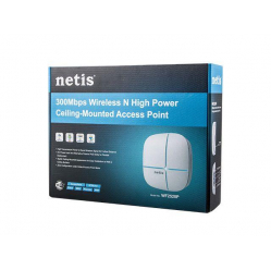 Punkt dostępowy Netis WiFi N300, POE (IEEE 802.3AF&AT)