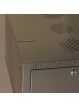 Szafa serwerowa Netrack 19'' 6U 400 mm   grafit drzwi przeszklone otwierane bok