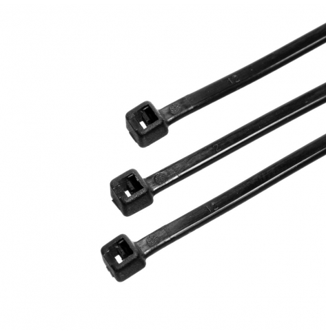 Opaski zaciskowe Netrack 4,8x450mm 100szt czarne