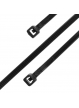 Opaski zaciskowe Netrack 4,8x450mm 100szt czarne
