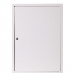 Szafa serwerowa Netrack 19" 3U 400mm   popiel drzwi metalowe