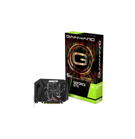 Karta graficzna Gainward GeForce GTX 1660Ti 6GB Pegasus OC 6GB GDDR6 192bit DVI HDMI DP