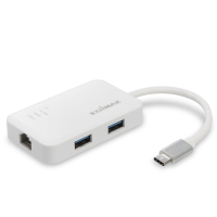 Karta sieciowa  Edimax USB-C to 3-Port USB 3.0 Gigabit Ethernet Hub