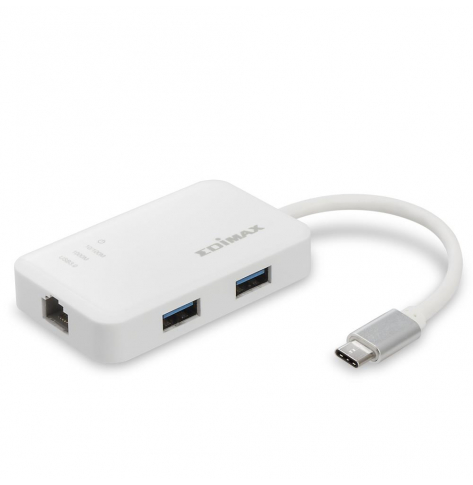 Karta sieciowa  Edimax USB-C to 3-Port USB 3.0 Gigabit Ethernet Hub