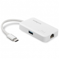 Karta sieciowa  Edimax USB-C to 3-Port USB 3.0 Gigabit Ethernet Hub