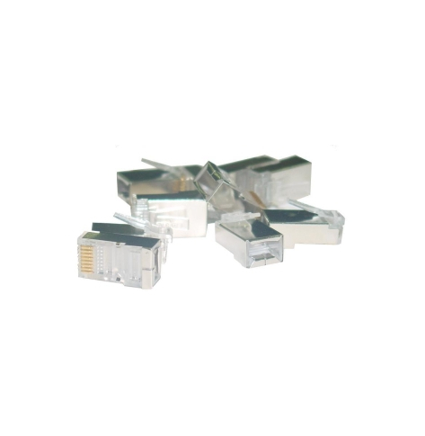 Assmann Wtyk RJ45 kat.5e ekran. 8P8C uniwersalny opak. 100szt.