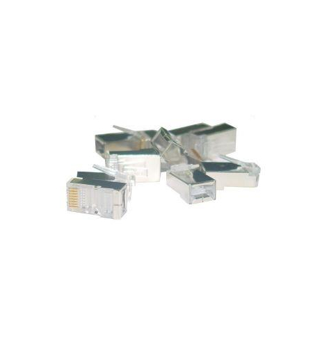 Wtyk Assmann RJ45 kat.6 ekran. 8P8C uniwersalny 100szt.