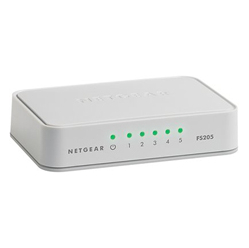 Switch niezarządzalny Netgear FS205-100PES 5-Portów Fast Ethernet