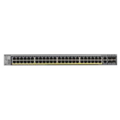 Switch sieciowy zarządzalny Netgear M4100-50G-POE+ 50-portów 1000BaseT (RJ45) 4 porty COMBO GEth (RJ45)/MiniGBIC (SFP)