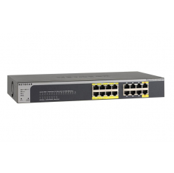 Switch sieciowy Netgear GS516TP-100EUS ProSafe Smart 16-Portów 1000BaseT (8 portów PoE 4 porty PoE PD)