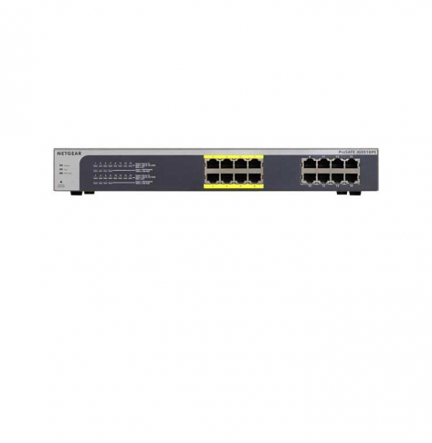 Switch sieciowy niezarządzalny Netgear ProSafe Plus JGS516PE-100EUS 16-Portów 1000BaseT (RJ45) (8 portów POE+)