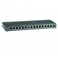 Switch sieciowy niezarządzalny Netgear ProSafe Plus GS116E-200PES 16-Portów 1000BaseT (RJ45)
