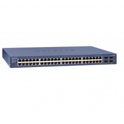 Switch sieciowy zarządzalny Netgear GS748T-500EUS ProSafe Smart 48-Portów 1000BaseT (RJ45) 4 porty MiniGBIC (SFP)