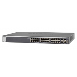 Switch sieciowy zarządzalny Netgear XS728T-100NES ProSafe Smart 24-Porty 10GbE 4 porty SFP+