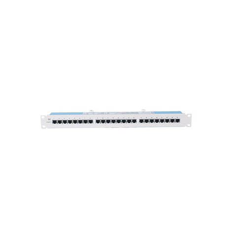 Intellinet patch panel 19'' 24 porty STP kat. 5e szary