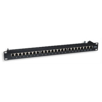 Patchpanel Intellinet 19 24 STP CAT5e czarny