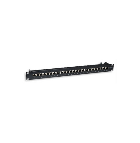 Intellinet patch panel 19'' 24 porty STP kat. 5e czarny