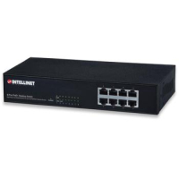 Switch niezarządzalny Intellinet 560764 8-portów 10/100 PoE
