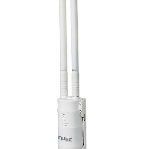 Punkt dostępowy Intellinet WiFi Access point range extender zewnętrzny AC600 2.4GHz + 5GHz PoE