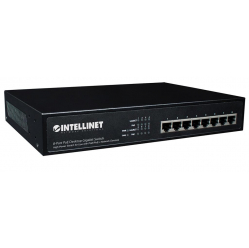 Switch niezarządzalny Intellinet 560641 gigabit 8-portów 10/100/1000 PoE/PoE+