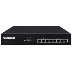 Switch niezarządzalny Intellinet 560641 gigabit 8-portów 10/100/1000 PoE/PoE+