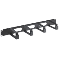 Organizer kabli Intellinet 19' 1U czarny