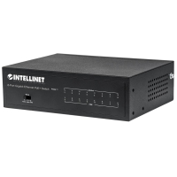 Switch Intellinet 561204 Gigabit 8x 10/100/1000 Mbps RJ45 PoE/PoE+ 802.3at/af 60W VLAN