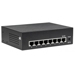 Switch Intellinet 561204 Gigabit 8x 10/100/1000 Mbps RJ45 PoE/PoE+ 802.3at/af 60W VLAN