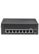 Switch Intellinet 561204 Gigabit 8x 10/100/1000 Mbps RJ45 PoE/PoE+ 802.3at/af 60W VLAN