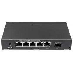 Switch Intellinet 561174 Gigabit 5x 10/100/1000 Mbps RJ45 PoE/PoE+ 80W 1x SFP combo