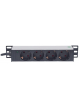 Listwa zasilająca Intellinet rack 10'' 1U 250V/15A 4x Schuko kabel 1,8m