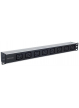 Listwa zasilająca Intellinet rack 19'' 1U  110V - 250V/16A 8 gniazd C19 kabel 2m