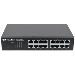 Switch Intellinet 561068 Gigabit 16x RJ45 auto uplink desktop/rack 19''