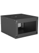 Szafa serwerowa Intellinet 19'' 6U 540x560mm szklane drzwi flat pack czarna