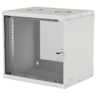 Szafa serwerowa Intellinet 19'' 9U 540 400mm szklane drzwi flat pack szara