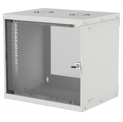 Szafa serwerowa Intellinet 19'' 9U 540 400mm szklane drzwi flat pack szara