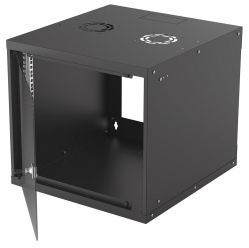 Szafa serwerowa Intellinet 19'' 9U 540x560mm szklane drzwi flat pack czarna