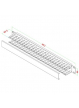 Organizer kabli Intellinet do szaf Rack 19 1U czarny