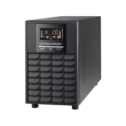 UPS Power Walker On-Line 1/1 Fazy 1500VA, CG, PF1  USB/RS-232, 4x IEC,  EPO, LCD