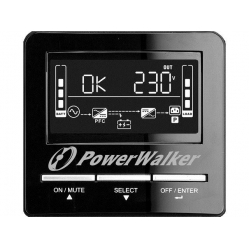 UPS Power Walker Line-Interactive 1500VA, 8x IEC, RJ11/RJ45 in/out, SNMP slot