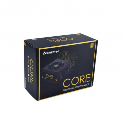 Zasilacz Chieftec ATX serii Core BBS-600S went. 12cm 600W 80Plus Gold APFC