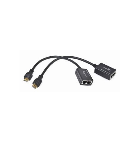 Gembird przedłużacz|extender|kabel (M/M) HDMI 30m LAN-2pary