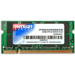 Pamięć Patriot 2GB 800MHz DDR2 CL6 SODIMM