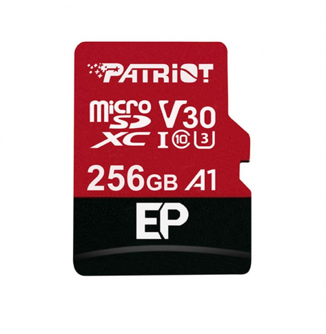 Karta pamięci Patriot EP Series 256GB MICRO SDXC V30, up to 100MB/s