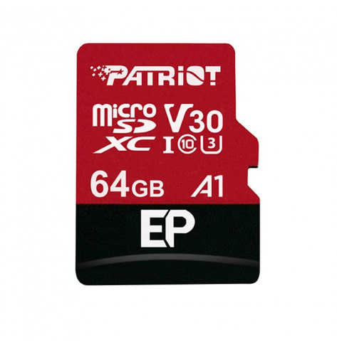 Karta pamięci Patriot EP Series 64GB MICRO SDXC V30, up to 100MB/s