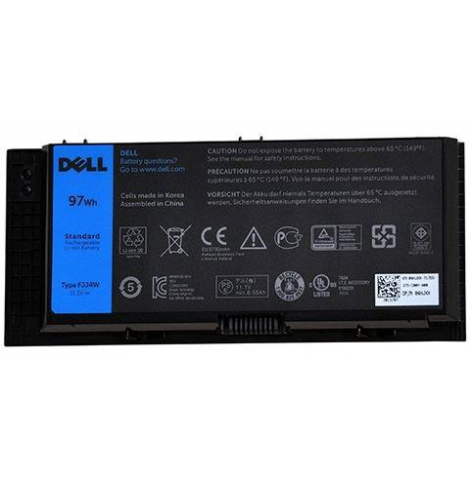 Bateria DELL 9-cell 97W do Precision M4800/M6800