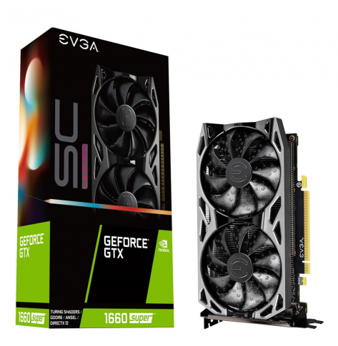 Karta graficzna EVGA GeForce GTX 1660 SUPER SC ULTRA GAMING 6GB GDDR6 HYDMI DP DVI