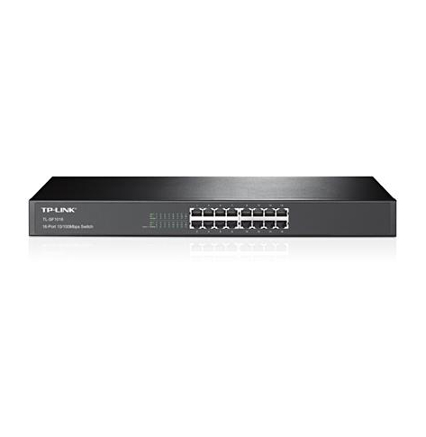 Switch sieciowy niezarządzalny TP-Link TL-SF1016 16-portów 10/100BaseTX (RJ45)